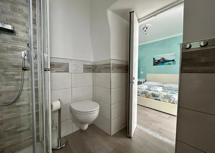 Vendégház Fezzano / Portovenere Stilish Double With Sea View, Balcony Or Small Courtyard Fezzano